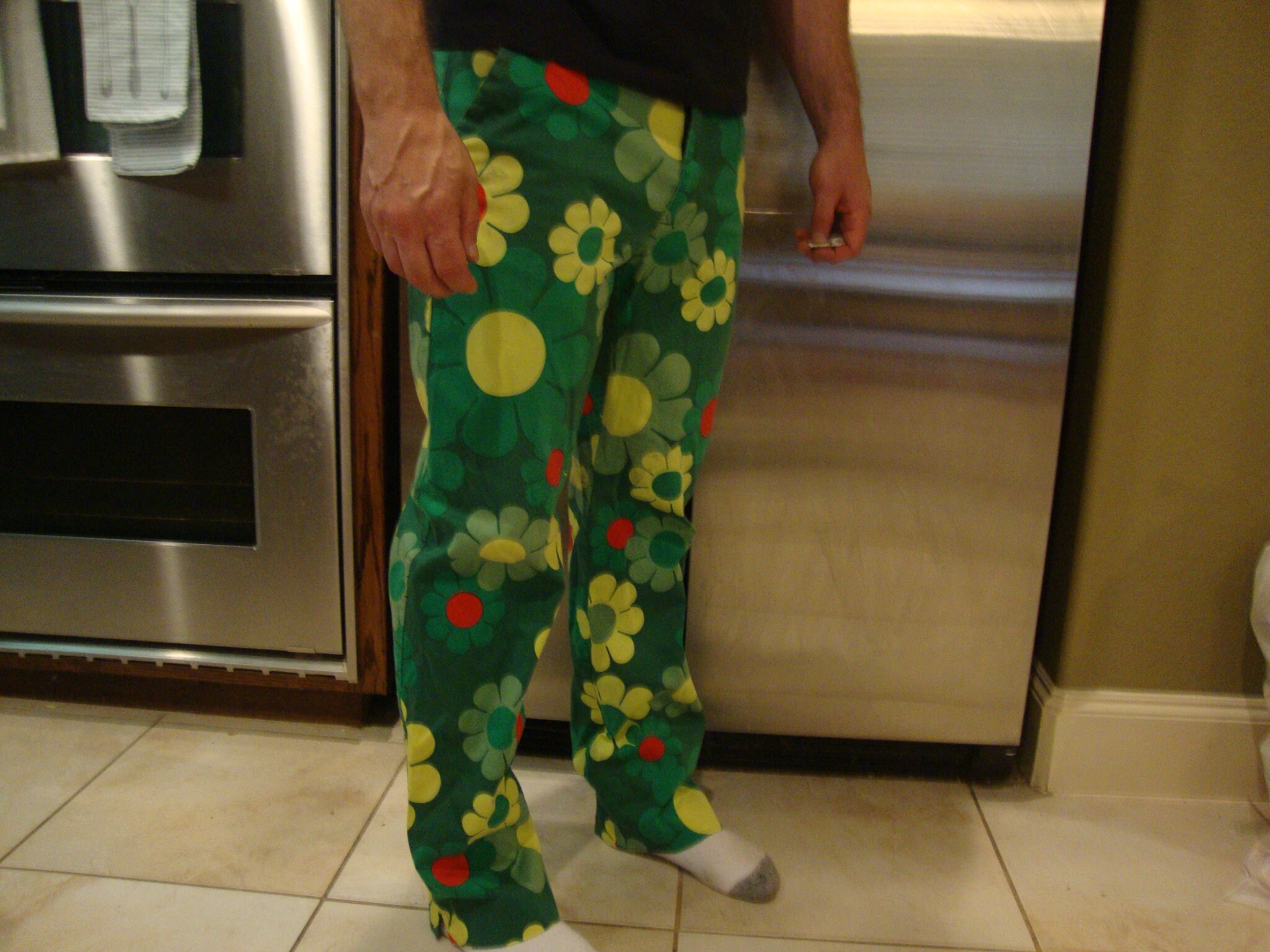Vintage Loudmouth Golf Hippie Flower Power Green Pants Size Vintage Loudmouth Golf Hippie Flower Power Green Pants Size