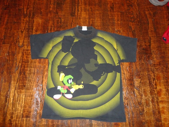 MARVIN THE MARTIAN T SHIRT ATTEGGIAMENTO PRESENTE UNISEX UOMO - Foto 7