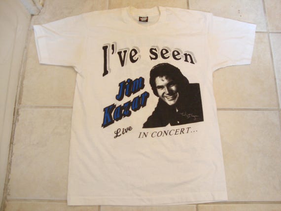 Vintage 90's Jim Kazar Live In Concert Artist Whi… - image 2