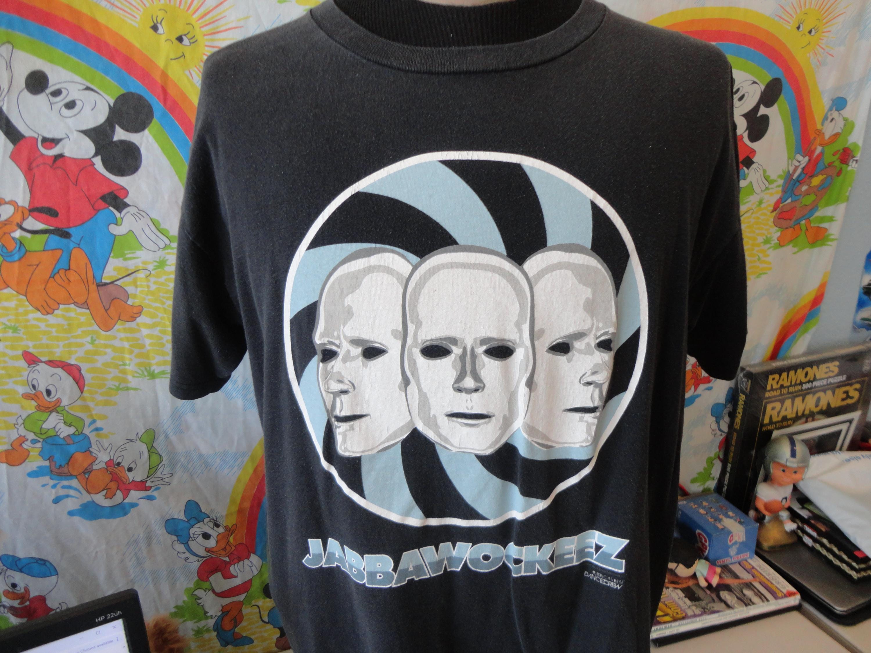 Vintage Y2K Jabbawockeez T Shirt Size L Dance Crew Jbwkz Hip Hop