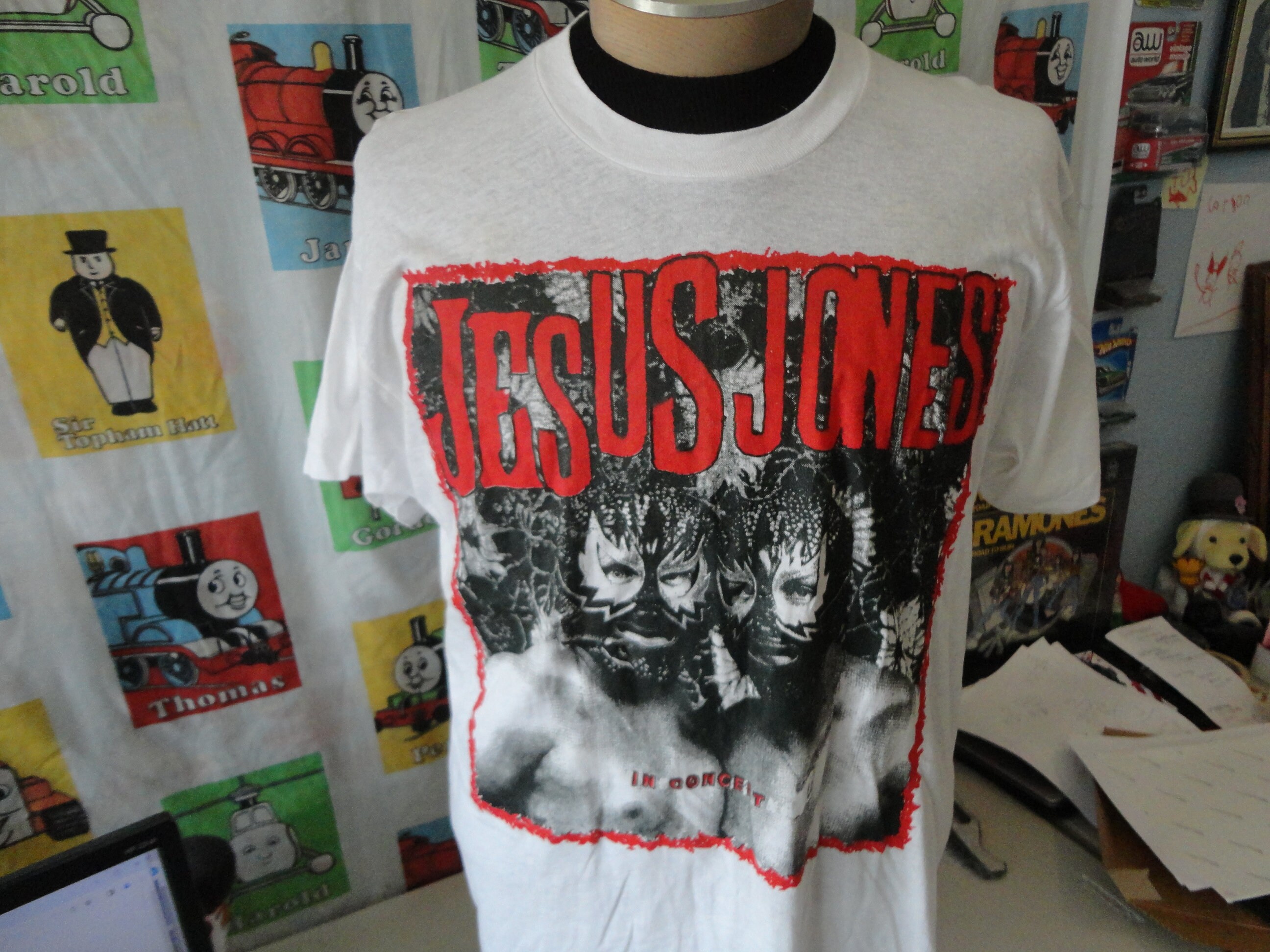 1993年 JESUSJONES ジーザスジョーンズ ツアーT ロックT XL