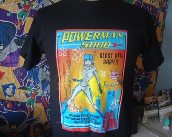 Vintage Powerman 5000 Concert 2000 Tour Concert T Shirt Size M - Etsy