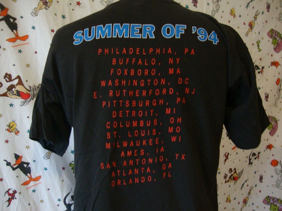 Vintage Elton John Billy Joel 90's 1994 Concert T… - image 3