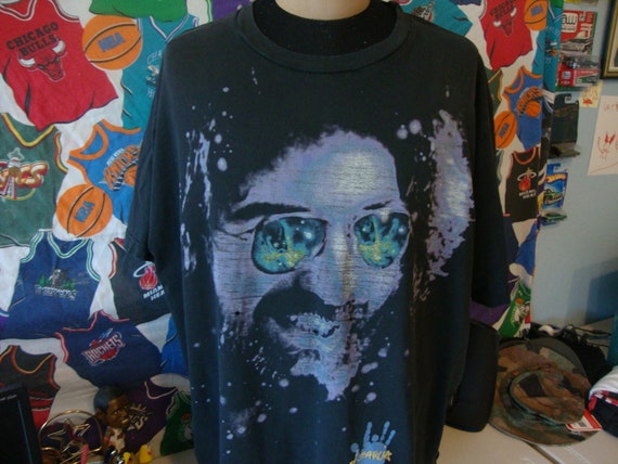 Vintage JERRY GARCIA Band Liquid Blue Concert Tou… - image 1