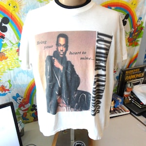 Vintage Luther Vandross 2001 Tour T Shirt hip hop Rap Tee Size L