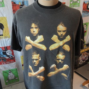 Vintage 90&#39;s METALLICA band tee 1992 Tour Concert T Shirt XL