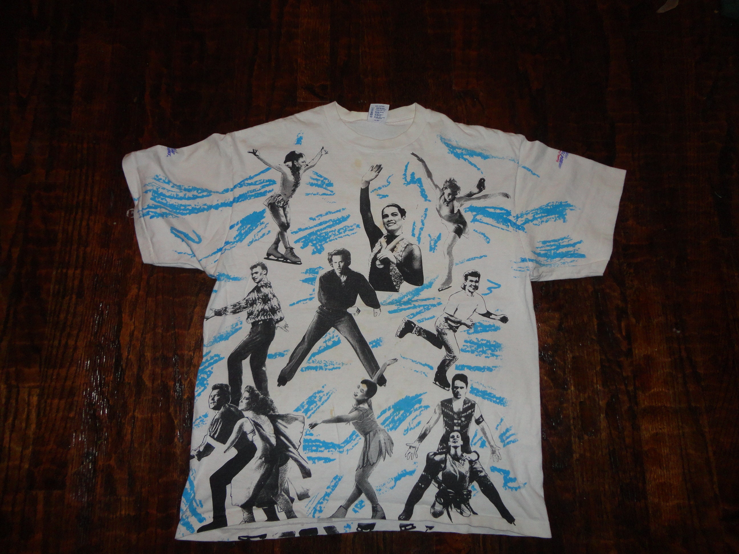 Vintage 90's USA Olympics Figure Ice Skating Nancy Kerrigan Tonya