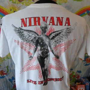 Nirvana 1993 vintage shirt - Etsy 日本