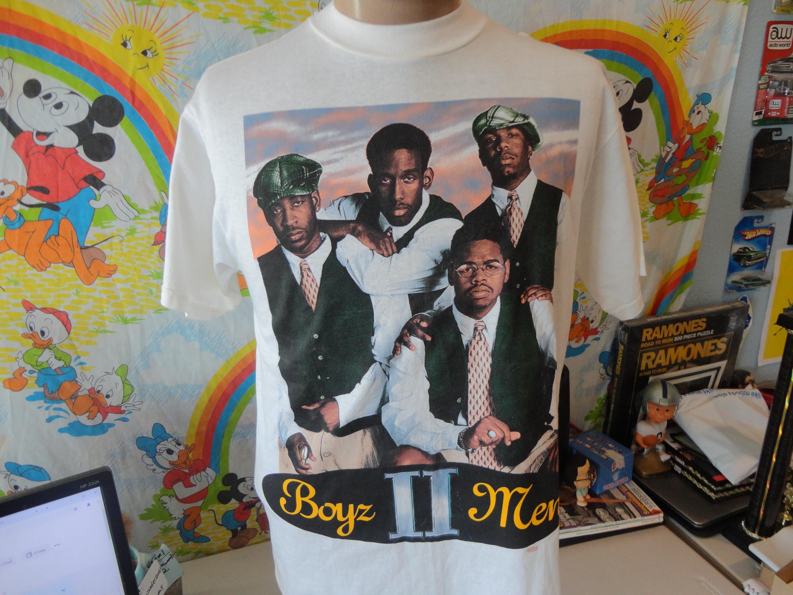 MC HAMMER × JODECI × Boyz Ⅱ Men 90s tシャツ Vintage 1990s MC HAMMER Black Cotton Concert Tour T-SHIRT