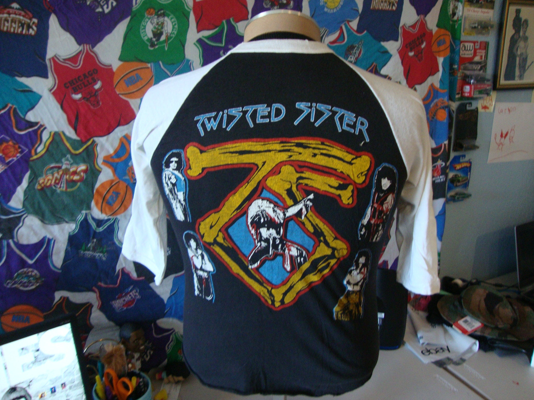 Vintage 80's TWISTED SISTER Heavy Stay Hungry Band Tee 1980's Tour