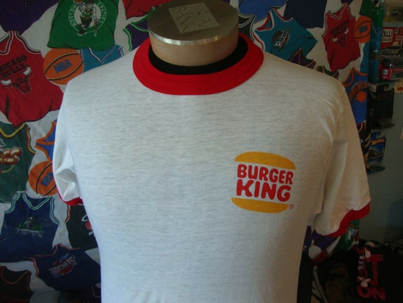 Burgerking バーガーキング tシャツ 80年代ヴィンテージ バーガー