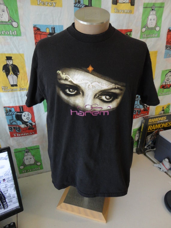 Vintage 2000's HAREM T Shirt Harem Metal Rock Ban… - image 2