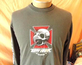 1980s Tony Hawk Powell Peralta Vintage Skateboard Skate Tee Shirt
