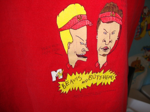 T-shirt Da Uomo Con Logo Beavis And Butthead, Taglia Dalla S - Foto 11