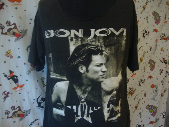 bon jovi tour t shirt