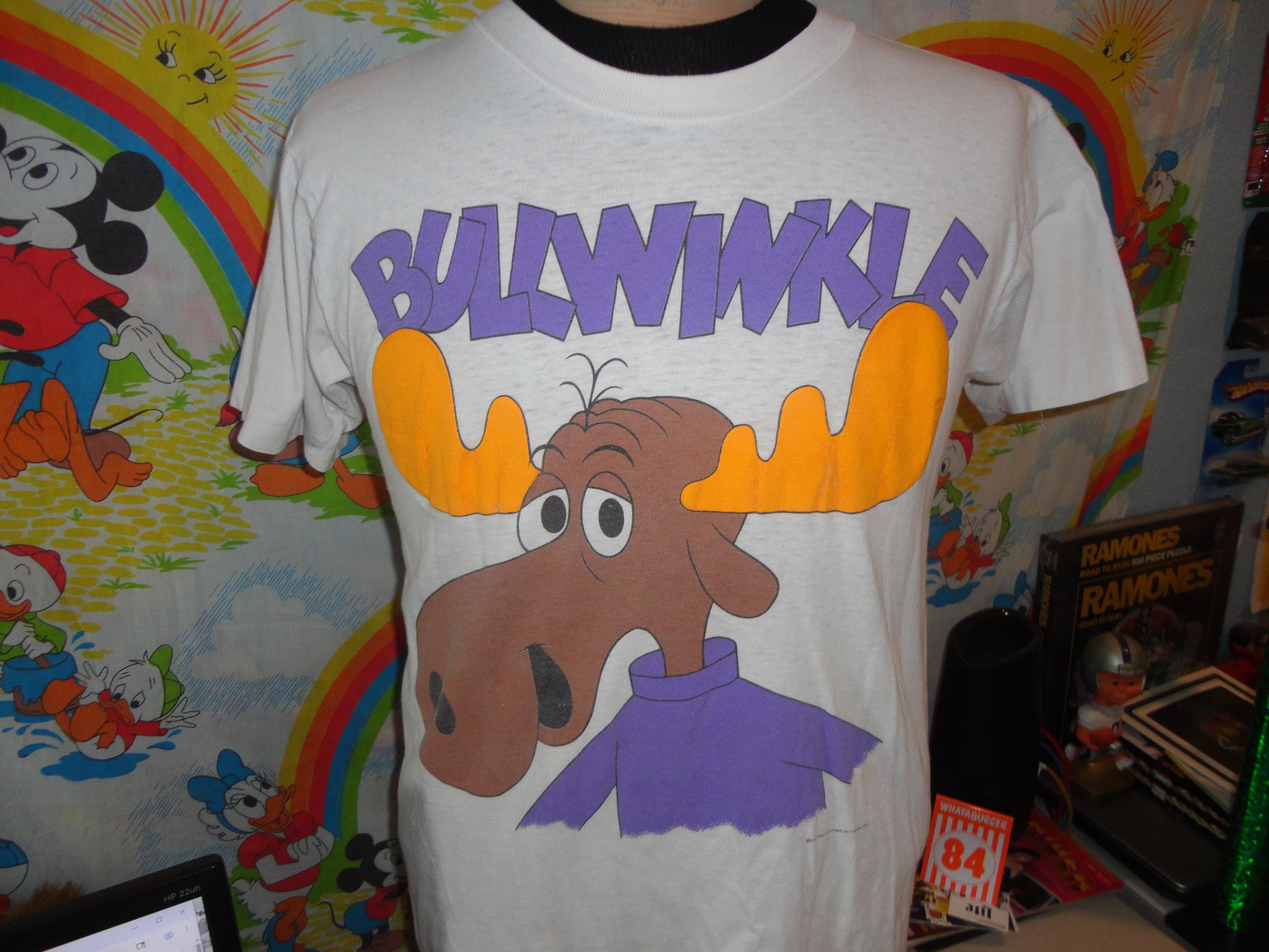 Rocky and Bullwinkle Shirt - Etsy