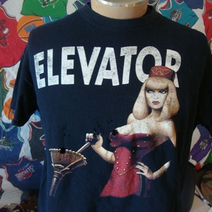 Vintage 80&#39;s Aerosmith 1989 Pump Elevator band tee Concert tour T Shirt L