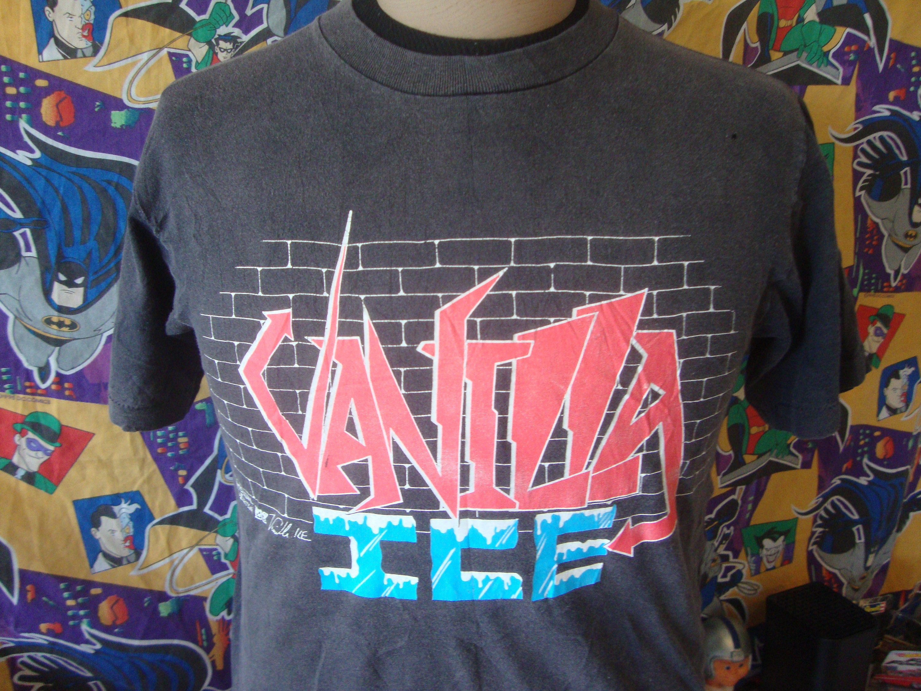 Vintage Vanilla Ice 1990 Ice Ice Baby To The Extreme Tour Rap Tee Conc –  Black Shag Vintage