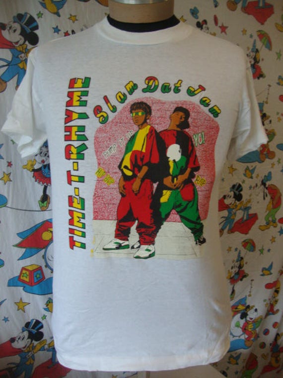 Vintage 90's Kris Kross Time T Rhyme Rap Hip Hop … - image 2