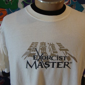 Vintage The Exorcist Master Y2K Movie Promo T Shirt XL