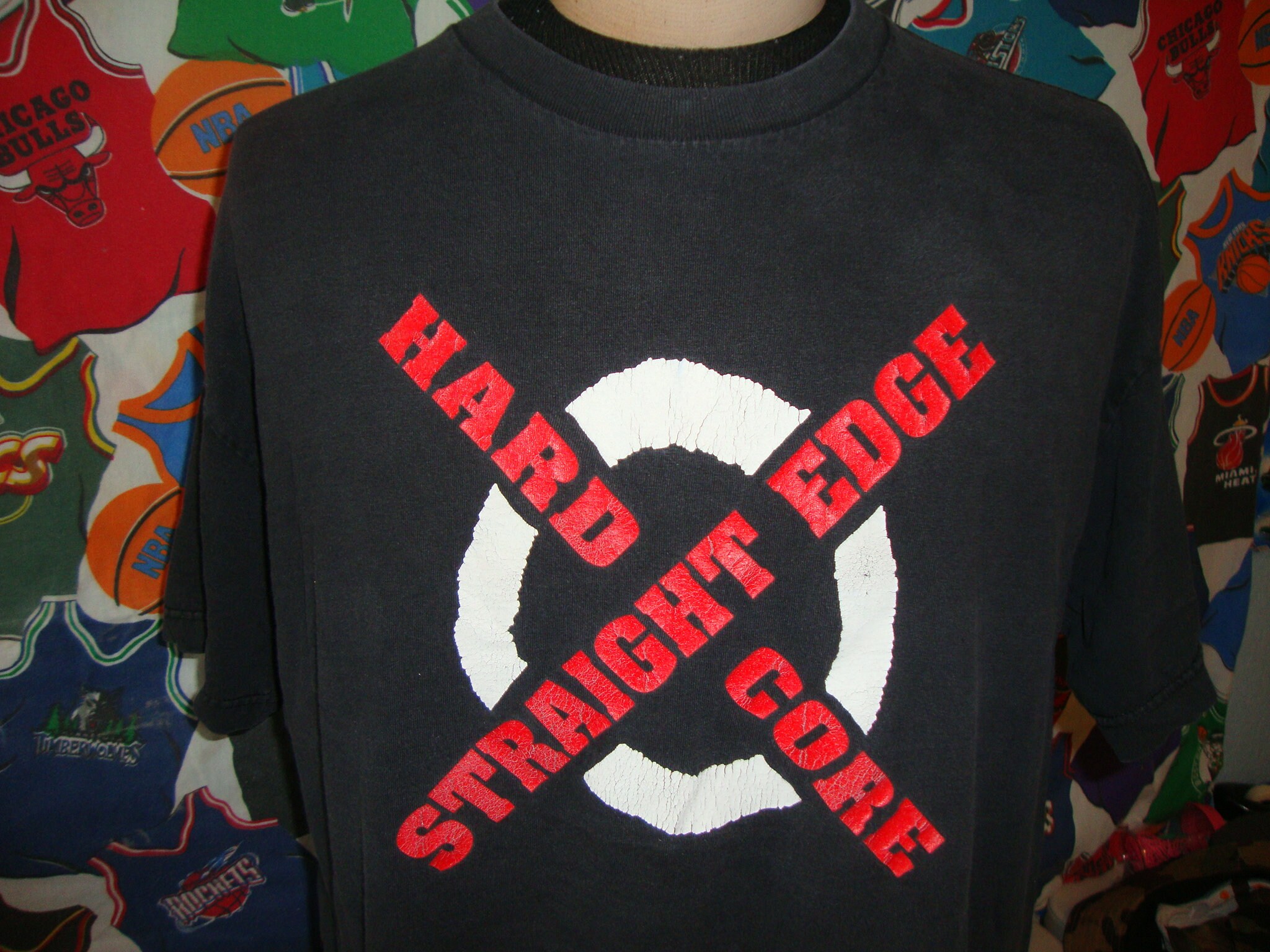 Buy Vintage WWF C.M. Punk Wrestling T Shirt Men Size XL Online in