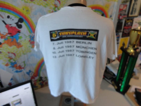 Vintage 80's Reggae Sunsplash Festival Reggae 1987 Germany Tour