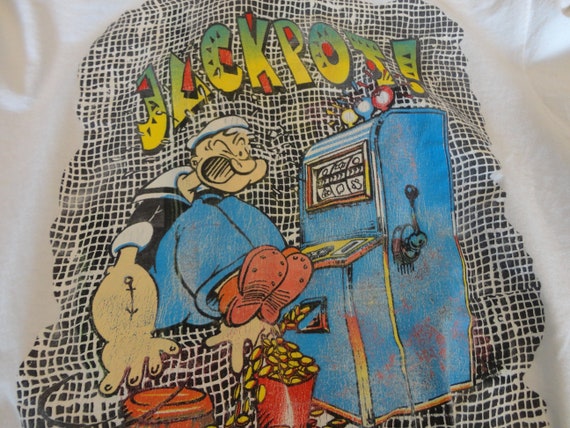 Vintage 90's Popeye Cartoon Jackpot Slot Machine … - image 6