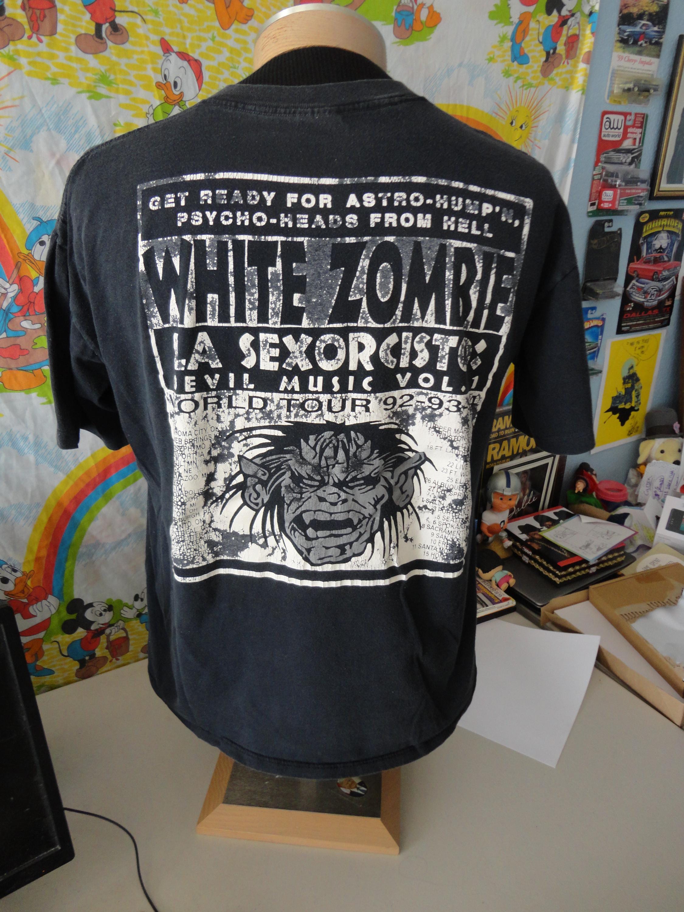 WHITE ZOMBIE 1993年ツアー　ヴィンテージTシャツ L WHITE ZOMBIE 1993年ツアー ヴィンテージTシャツ L 1993 White