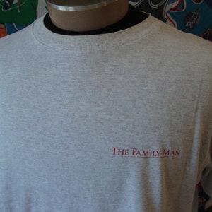 Vintage The Family Man Nicolas Cage 2000 Movie Promo T Shirt XL