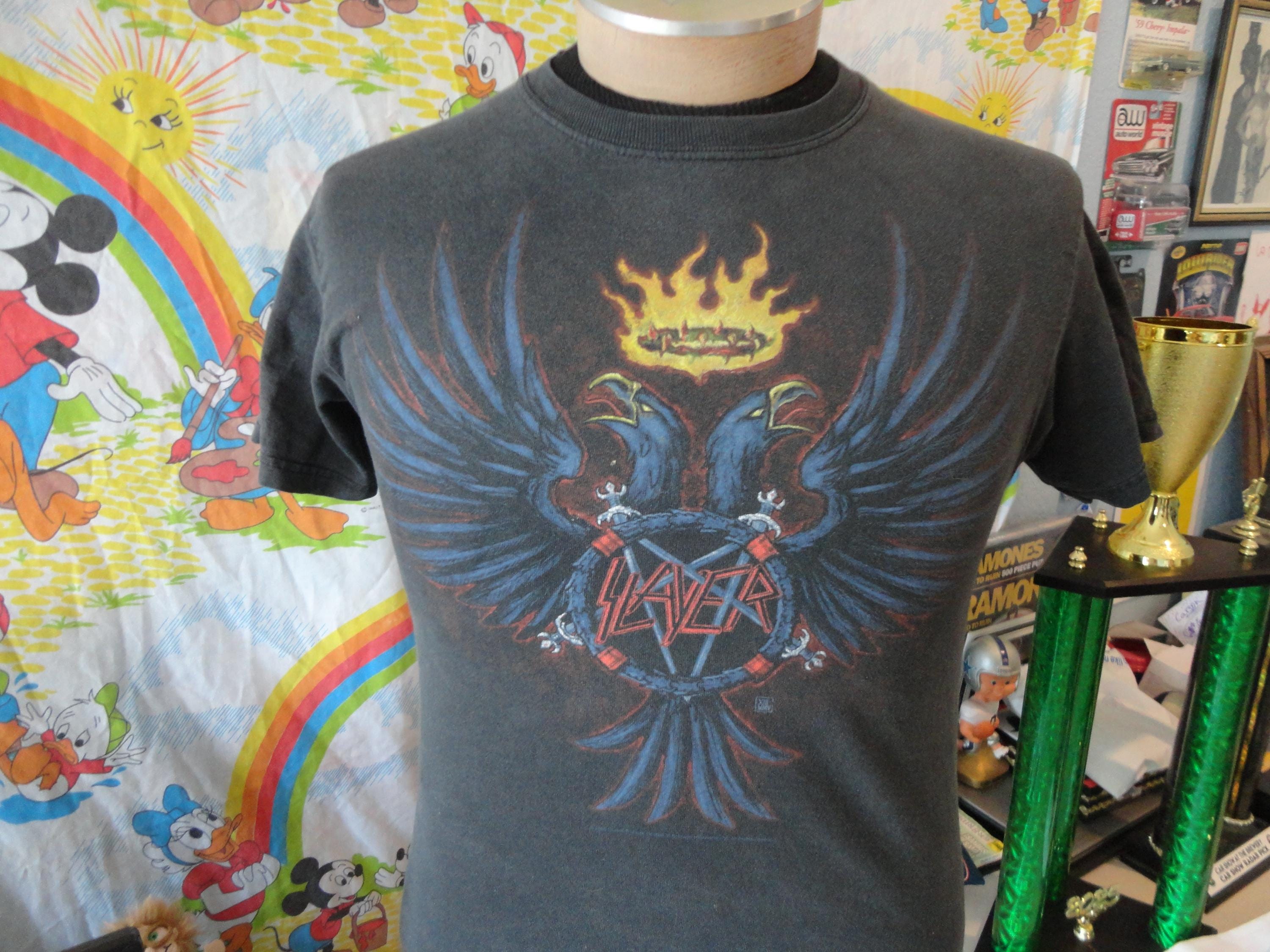 ヴィンテージ SLAYER 200年代 コンサートバンドTシャツ ツアーTシャツ 