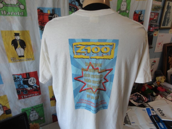 Vintage 90's Z100 New York City Radio Station 199… - image 2