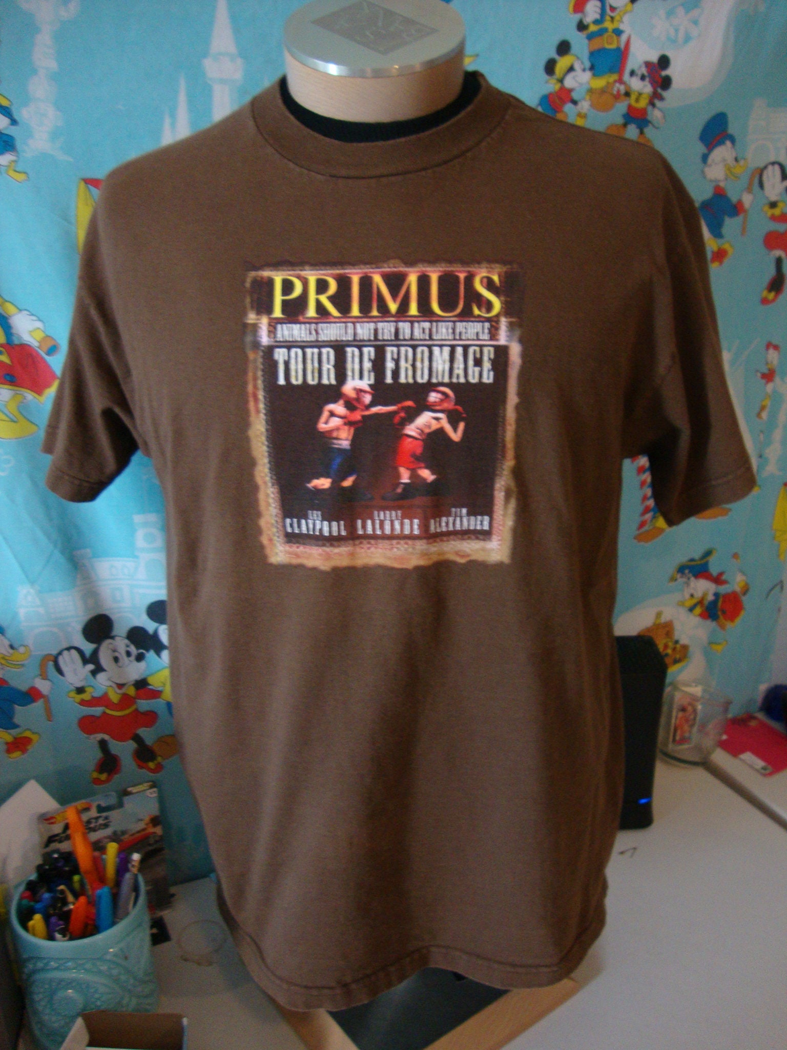 ヴィンテージ PRIMUS Les Claypool Tour De Fromage コンサート T 