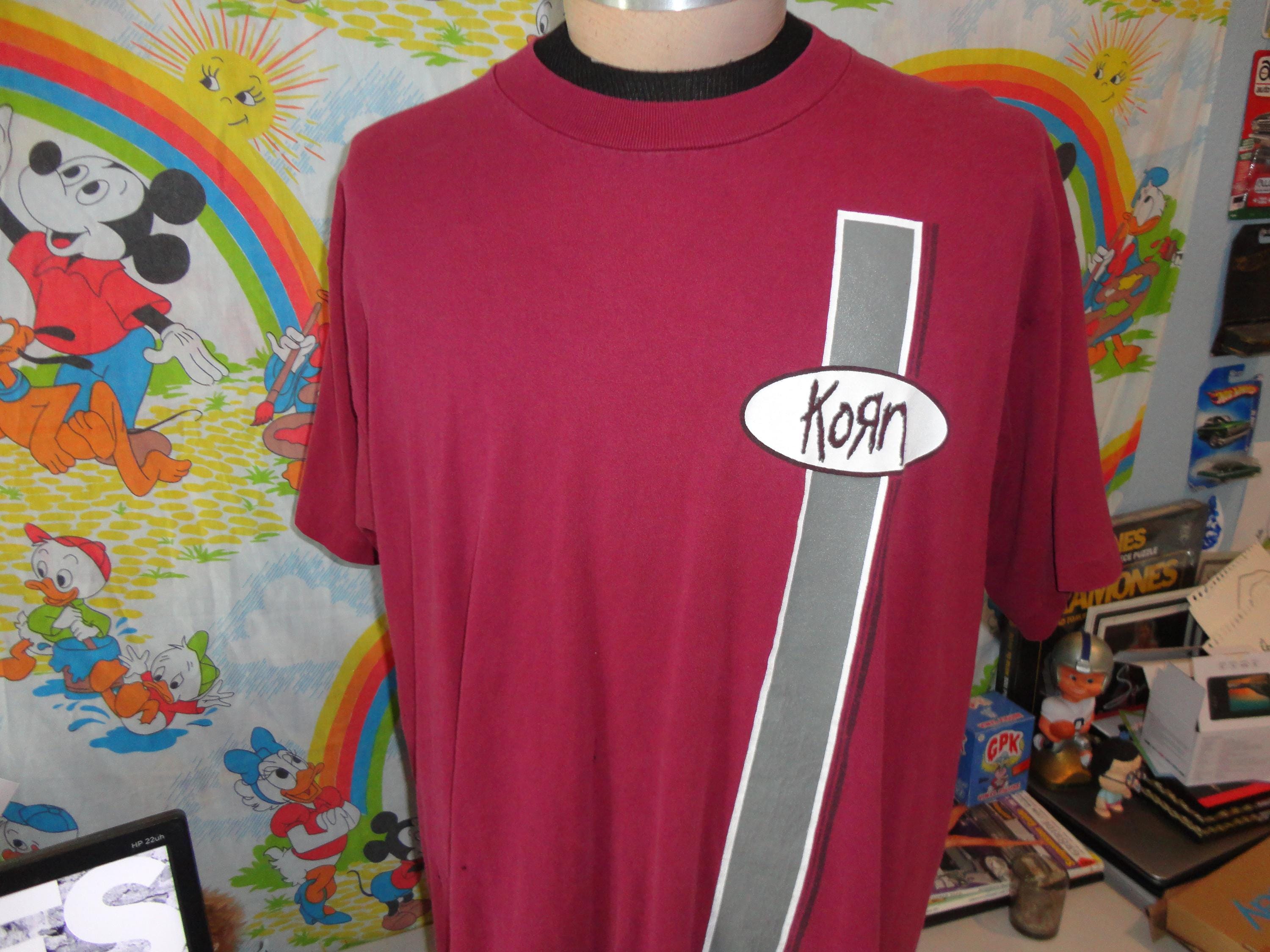 Vintage 90s KORN Tour Concert T Shirt L / XL - Etsy