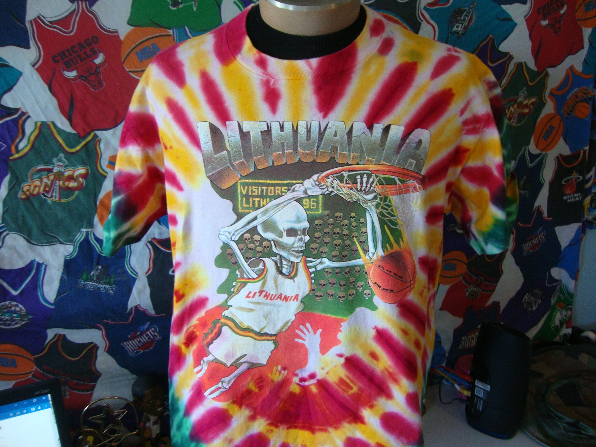 【90s】USA製 LITHUANIA Greatful Dead Tシャツ 90s】USA製 LITHUANIA Greatful Dead Tシャツ Vintage Grateful Dead