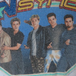 Vintage Nsync Concert 2000 Tour Tee Boy Band N Sync T Shirt Size Adult ...