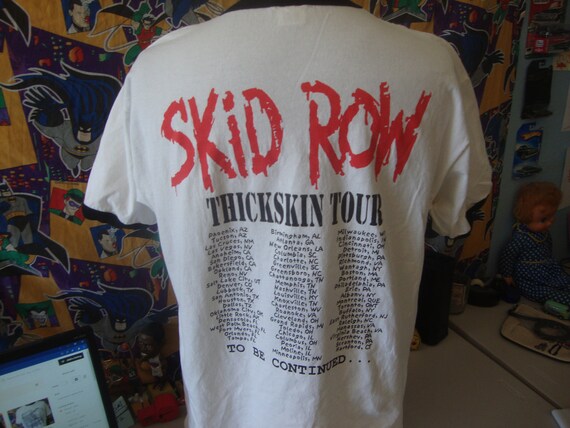 【希少】SKID ROW “Sebastian Bach” Tシャツ ビンテージ 希少】SKID ROW “Sebastian Bach” Tシャツ ビンテージ - メルカリ
