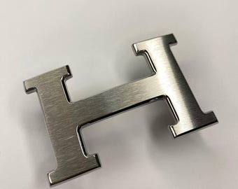 Vintage Rare Hermès Belt Buckle Silver H Logo VTG Hermes - Etsy
