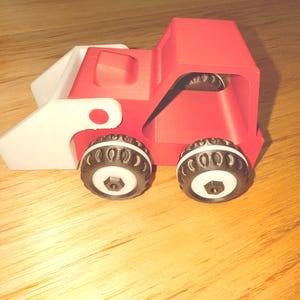 Speelgoedbulldozer, duwspeelgoed voor alle leeftijden