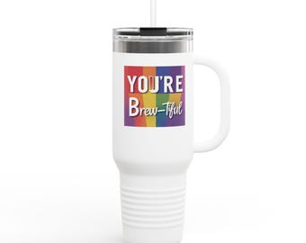 Taza de viaje Adventure de acero inoxidable, taza de café isotérmica de 1,2 litros (40 oz)