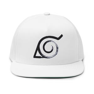 Stylish Embroidered Flat Bill Cap, Trendy Snapback Hat, Urban Fashion Accessory, Gift for Him/Her, Casual Everyday Wear, Streetwear Style
