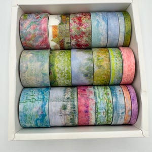 Set de 20 rollos de cinta Washi con diseño de dibujos animados Kawaii - Scrapbooking, Journaling, Bullet Journal