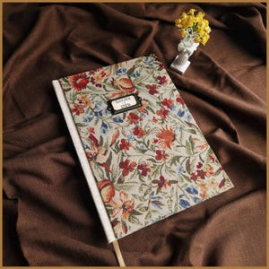 Handmade A4 size art journal, drawing book, sketchbook