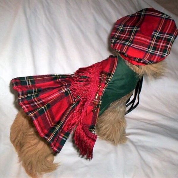 Dog Kilt Etsy