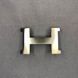 Authentic Hermes Silver H 40mm Belt Buckl Logo Vintage Hermès Man Woman