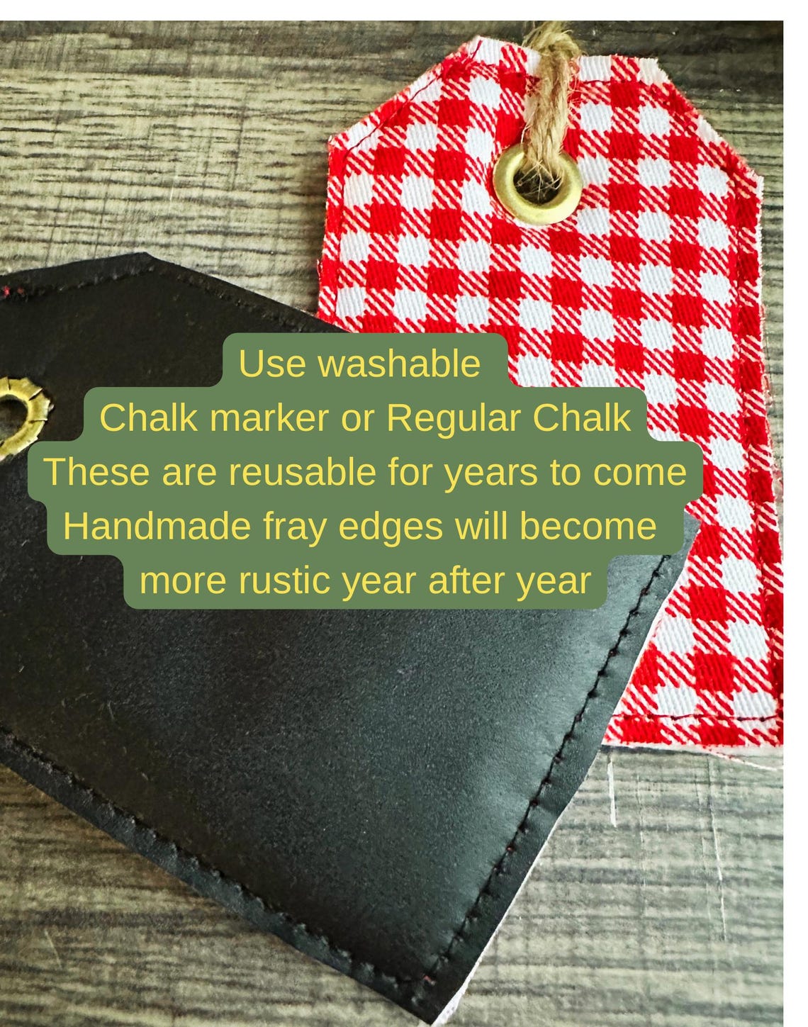 Handmade Christmas Gift Tags, Reusable - Etsy