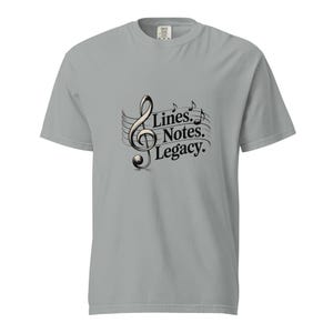 Lignes. Remarques. Héritage. - Papa musicien - Fête des pères - T-shirt pour hommes