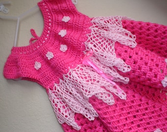 Crochet Toddler Dress Pattern, Crochet Pattern, dress pattern, birthday dress, baby dress, baby pattern, PATTERN ONLY