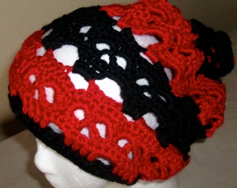Skull Slouchy Adult, skull, skull beanie, slouch, slouchie, slouchy, slouchie beanie