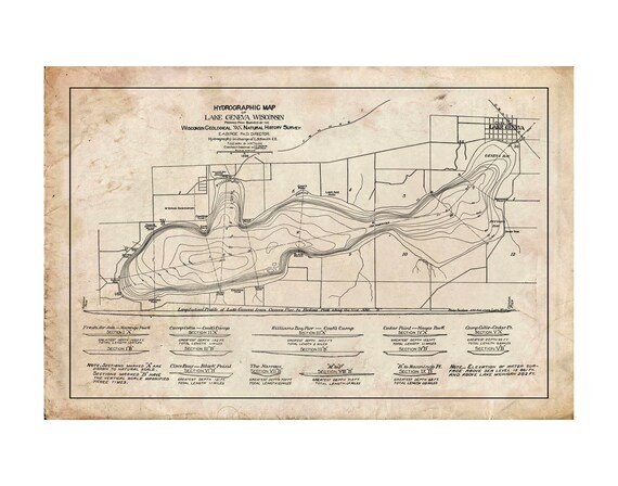 Lake Geneva Depth Chart