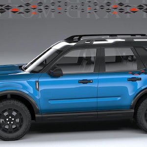 Kit strisce Rally per Bronco Sport - Decalcomanie in vinile per SUV Adventure